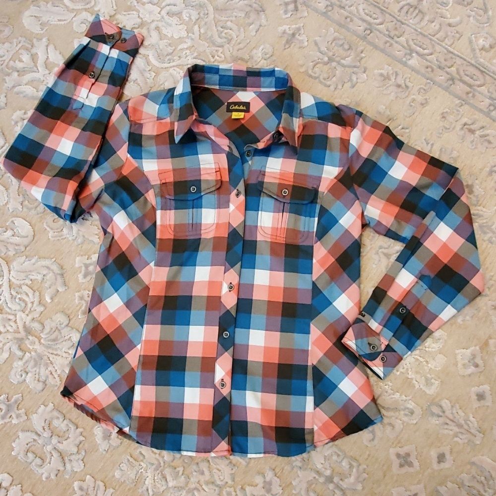 Cabela's long sleeve buttoned top